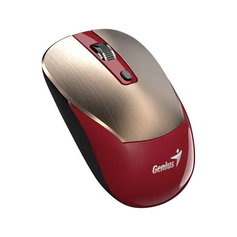 GENIUS myš NX-7125 GoldRed/ 1200 dpi/ bezdrátová/ Copilot/ červeno-zlatá