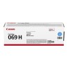 Canon TONER CRG 069C H azurová pro LBP673Cdw, MF752Cdw a MF754Cdw (5 500 str.)
