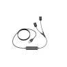 Yealink USB/QD Trainer Cable pro YHS náhlavní soustavy