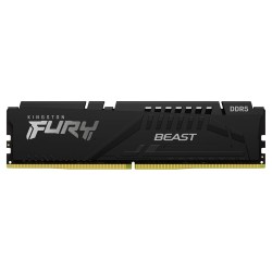 KINGSTON DIMM DDR5 16GB 5600MT/s CL40 FURY Beast Černá