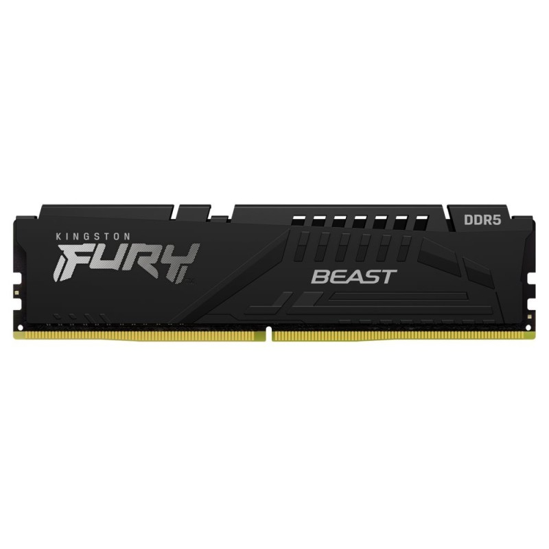 KINGSTON DIMM DDR5 16GB 5600MT/s CL40 FURY Beast Černá