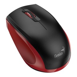 Genius NX-8006S/Kancelářská/Optická/Bezdrátová USB/Černá-červená