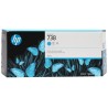 HP 738 300-ml Cyan DesignJet Ink Cartridge