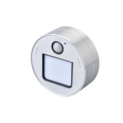 Viking zásuvkový modul A20, LED světlo s pohybovým senzorem 3W, stříbrná