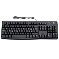Logitech K120/Drátová USB/CZ-SK layout/Černá