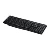 Logitech K270/Bezdrátová Bluetooth/US layout/Černá