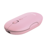 TRUST myš PUCK, bezdrátová, USB, růžová