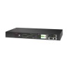 APC NetShelter Rack ATS, 230V, 16A, (8)C13 (1)C19 out, 1U, IEC-320 C20 (2)