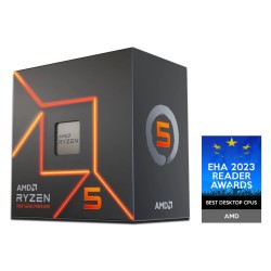 CPU AMD RYZEN 5 7600, 6-core, 3.8GHz, 38MB cache, 65W, socket AM5, BOX
