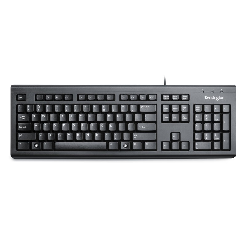 Kensington/Drátová USB/CZ layout/Černá
