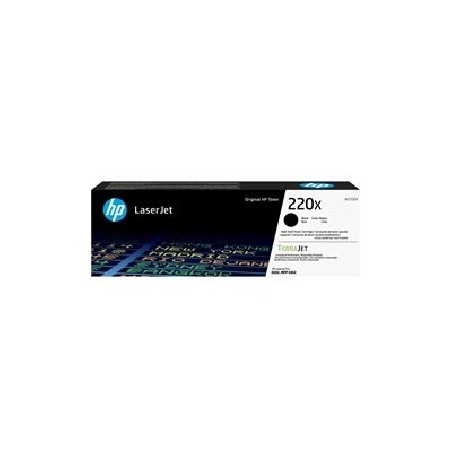 HP 220X Black Original LaserJet Toner Cartridge (7,500 pages)