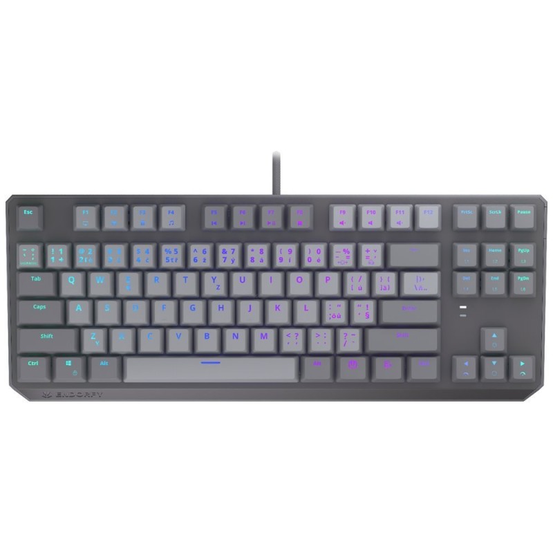 ENDORFY Herní klávesnice Thock V2 TKL, Mechanická, USB, CZ/SK, ARGB