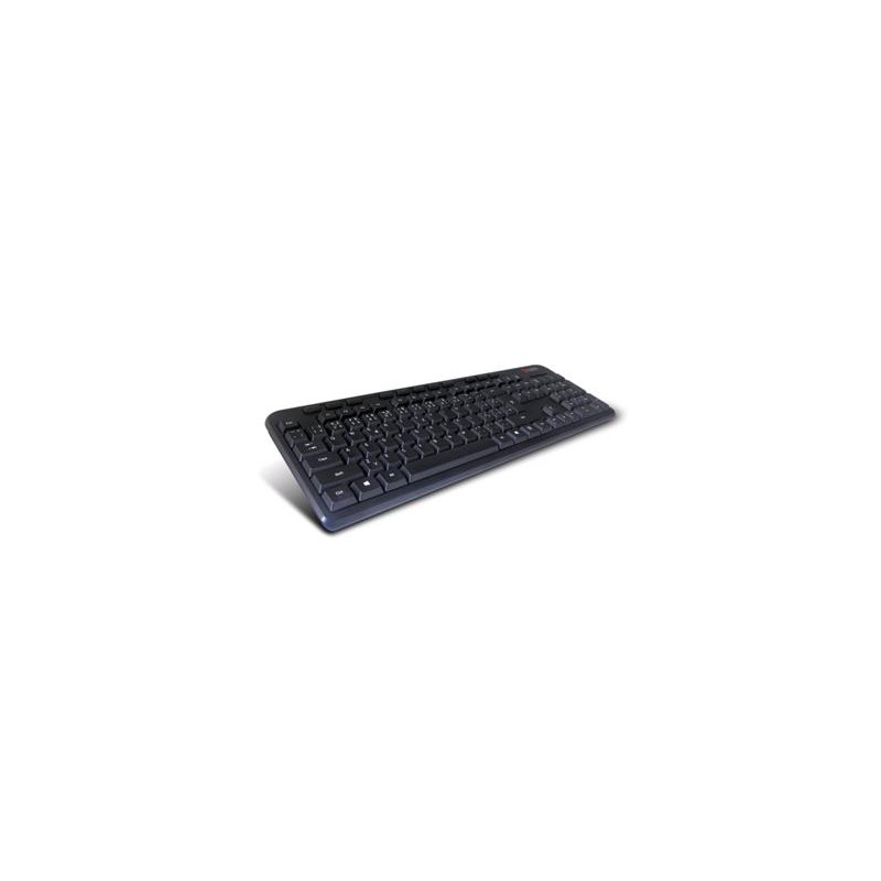 C-TECH klávesnice KB-102M USB, multimediální, slim, black, CZ/SK