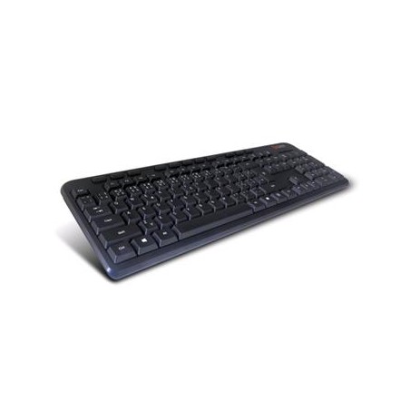 C-TECH klávesnice KB-102M USB, multimediální, slim, black, CZ/SK