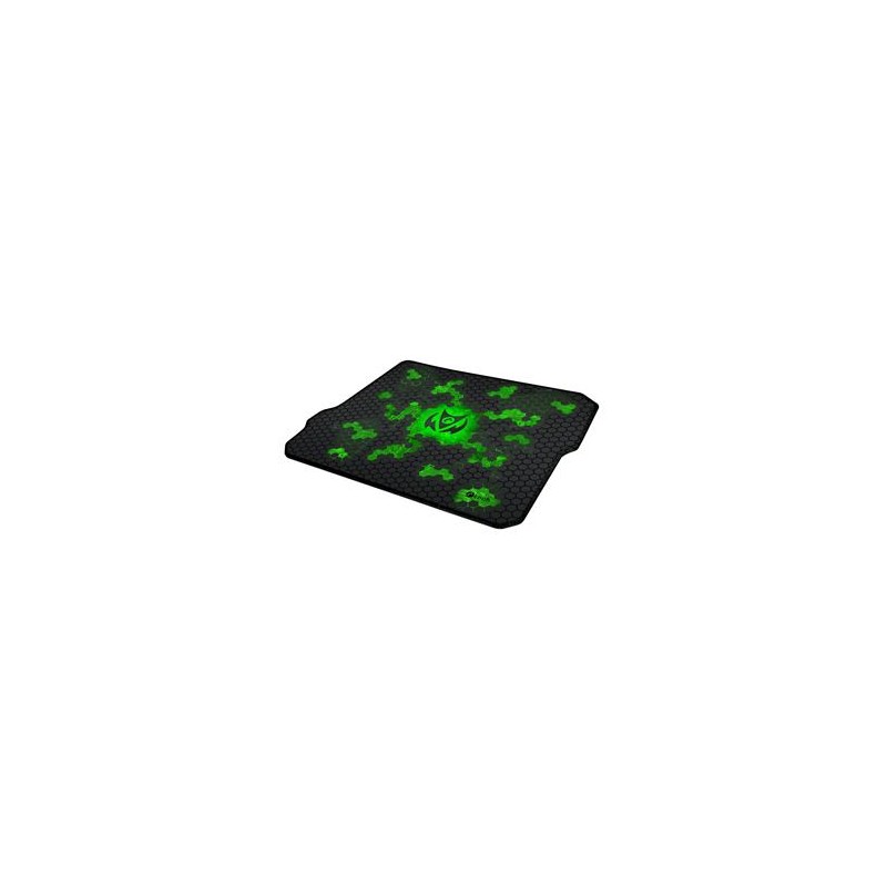 C-TECH herní podložka pod myš ANTHEA CYBER GREEN, 320x270x4mm, obšité okraje