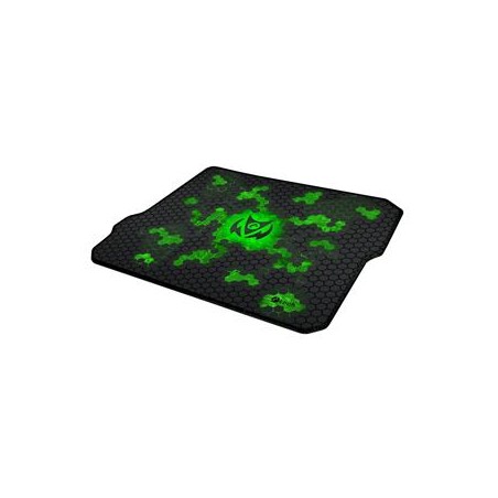 C-TECH herní podložka pod myš ANTHEA CYBER GREEN, 320x270x4mm, obšité okraje