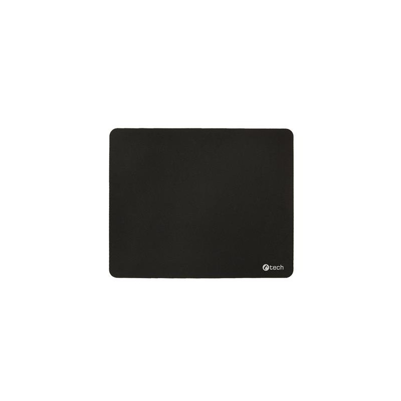 C-TECH Podložka pod myš MP-03BK, textilní, 220x180mm, černá