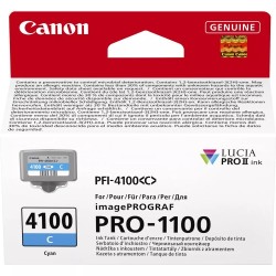 CANON Zásobník inkoustu PFI-4100 pro imagePROGRAF PRO-1100, Cyan (80ml)