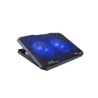 C-TECH chladící podložka pod NTB CLP-140, 15,6", 2x 140mm, 2x USB, modré podsvícení