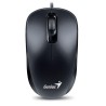 GENIUS myš DX-110, drátová, 1000 dpi, USB, černá