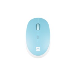Natec optická myš HARRIER 2/1600 DPI/Kancelářská/Optická/1 600 DPI/Bezdrátová Bluetooth/Světle modrá