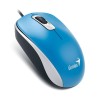 GENIUS myš DX-120, drátová, 1200 dpi, USB, modrá