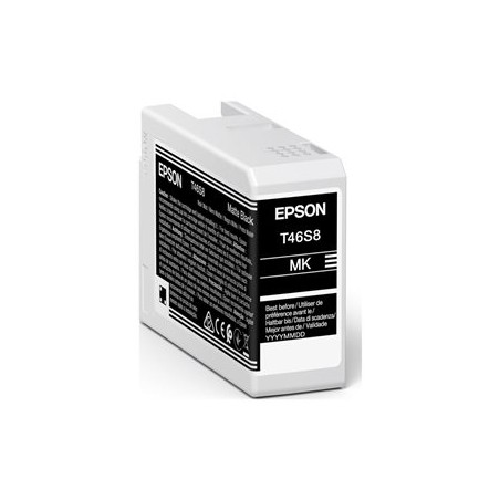 EPSON ink Singlepack Matte Black T46S8 UltraChrome Pro 10 ink 25ml