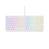 Genesis herní klávesnice THOR 230/TKL/RGB/Outemu Red/Drátová USB/US layout/Bílá