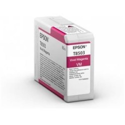 EPSON ink bar Singlepack Vivid Magenta T85030N UltraChrome HD ink 80ml
