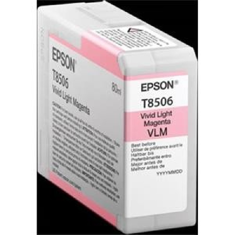 EPSON ink bar ULTRACHROME HD "Kosatka" - Light Magenta - T850600 (80 ml)