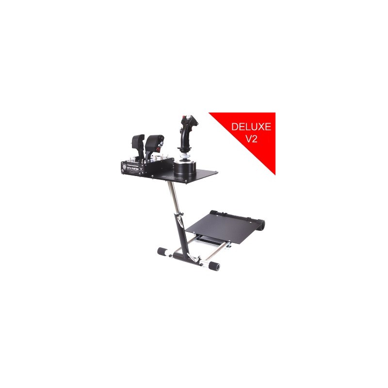 Wheel Stand Pro DELUXE V2, stojan na joystick pro Thrustmaster HOTAS WARTHOG, Saitek X55/Saitek X52
