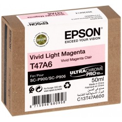 EPSON ink Singlepack Vivid Light Magenta T47A6 UltraChrome Pro 10 ink 50ml