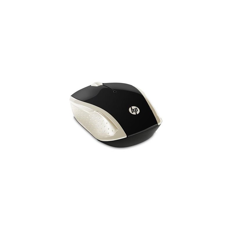 HP myš - 200 Mouse, Wireless, Silk Gold