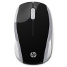 HP myš - 200 Mouse, Wireless, Pike Silver