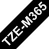 Brother originální páska do tiskárny štítků, Brother, TZE-M365, bílý tisk/černý matný podklad, laminovaná, 8m, 36mm