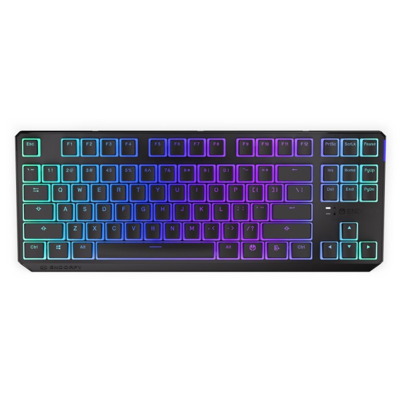 Endorfy Thock TKL Red Pudding/Drátové/Bezdrátové/US layout/Černá