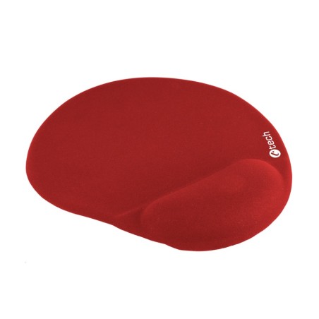 C-TECH Podložka pod myš gelová MPG-03, červená, 240x220mm
