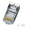 Konektor RJ45 STP Cat5e 8p8c pro licnu (10ks)