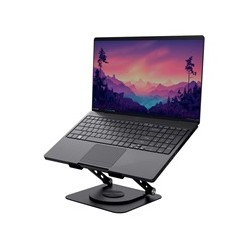 TRUST Stojan na notebook Zeff, skládací, až 16", šedá