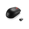 LENOVO myš bezdrátová Essential Compact Wireless Mouse - 1000 DPI, Optical, USB, 3 tlačítka, černá