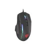 Genesis herní optická myš XENON 220 G2/RGB/Herní/Optická/Pro praváky/12 400 DPI/Drátová USB/Černá