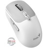 GENIUS myš NX-8080S BT/ duální Bluetooth + 2,4GHz/ 1600 dpi/ Copilot/ bezdrátová/ tichá/ bílošedá