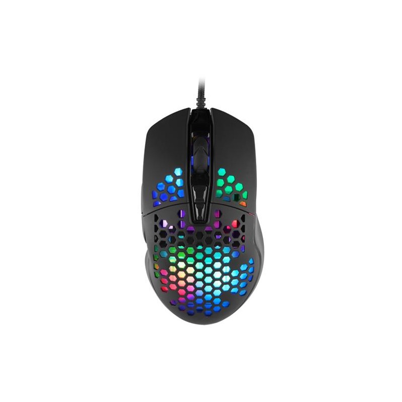 C-TECH herní myš Scarab, 7200 DPI, RGB podsvícení, USB