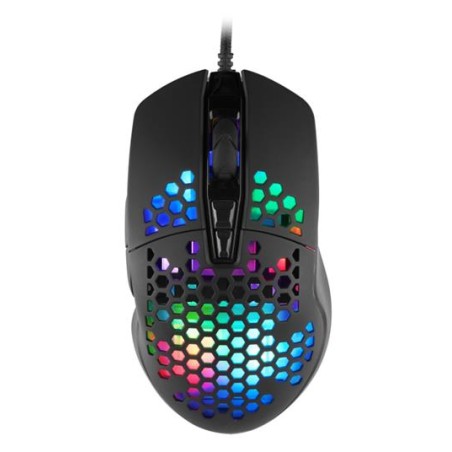 C-TECH herní myš Scarab, 7200 DPI, RGB podsvícení, USB