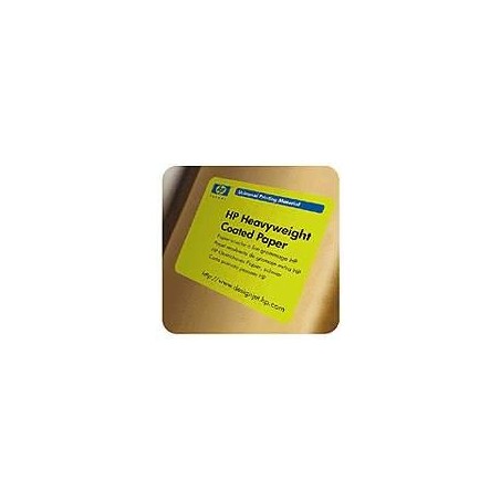HP Universal Heavyweight Coated Paper, 172 microns (6.8 mil) • 131 g/m2 (35 lbs) • 610 mm x 30.5 m, Q1412B
