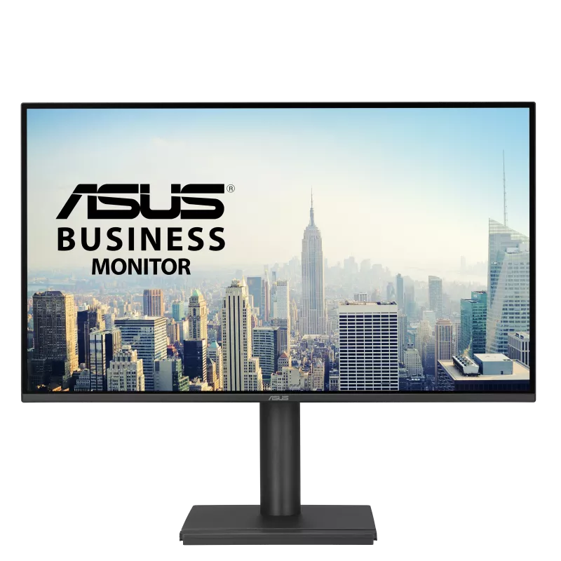 ASUS LCD 27" BE27AQ, 2560x1440, 350nits, 75Hz, 5ms, HDR10, High adj., Vesa, DP, HDMI, USB, Audio, Repro, Black