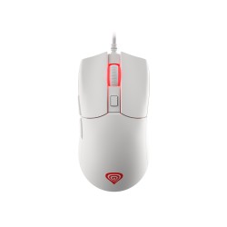 Genesis herní optická myš KRYPTON 750/RGB/8000 DPI/Herní/Optická/8 000 DPI/Drátová USB/Bílá