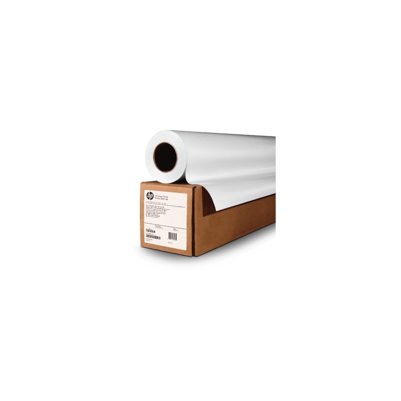 HP Universal Coated Paper, 124 microns (4.9 mil) • 90 g/m2 (24 lbs) • 610 mm x 45.7 m, Q1404B