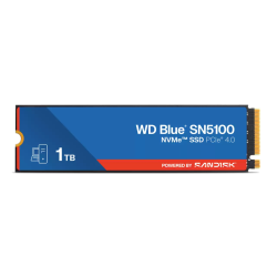 WD BLUE SSD NVMe 1TB PCIe SN5100 Powered by SanDisk, Gen4, (R:5150, W:4900MB/s)