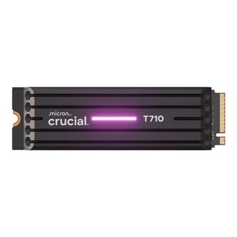Crucial 4TB T710 SSD s heatsink